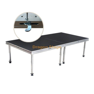  Evento ao ar livre Alumínio portátil Plataforma de trava rápida 28x8 pés