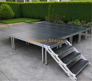 Sistema de montagem em estágio rápido de alumínio 5x4m