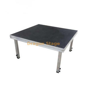 4x4ft de alumínio quadrado de tubo quadrado fase de trava quck