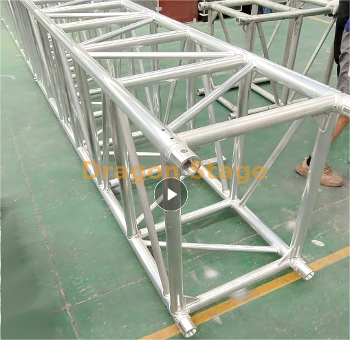 Tubo principal 50x4mm e 60*5mm da treliça do espigão de 830x630mm